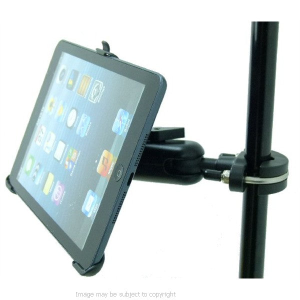 Secure iPad MINI Music Microphone Stand Mount Holder (sku 16018)
