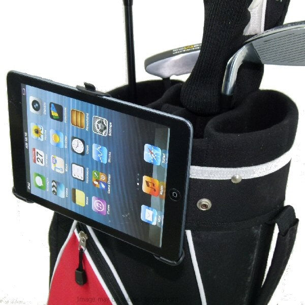 Golf Bag Clip Mount with Dedicated Holder for the Apple iPad MINI (sku 16016)