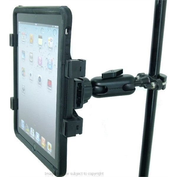 Secure iPad 4th Gen Music Microphone Stand Mount Holder (sku 16022)