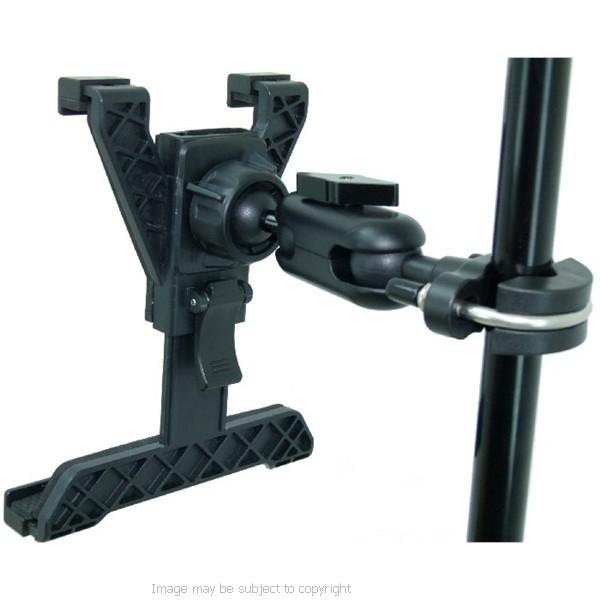 Secure Adjustable Galaxy TAB 3 8 inch Music - Microphone Stand Mount Holder (sku 17725) - BuyBits Ltd UK