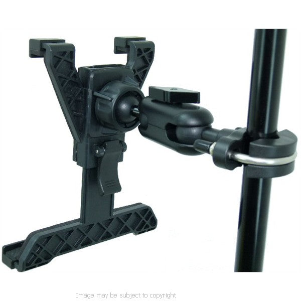 Secure iPad 4th Gen Music Microphone Stand Mount Holder (sku 16022)