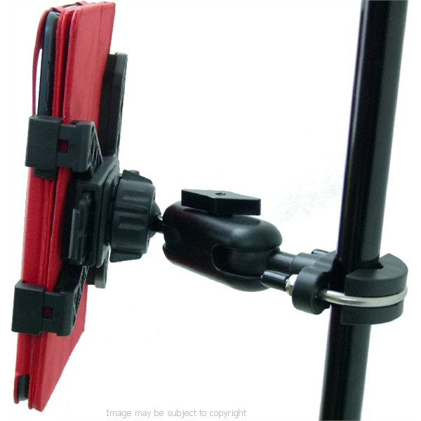 Secure Adjustable Amazon Fire 7 Music Microphone Stand Mount Holder (sku 35156)