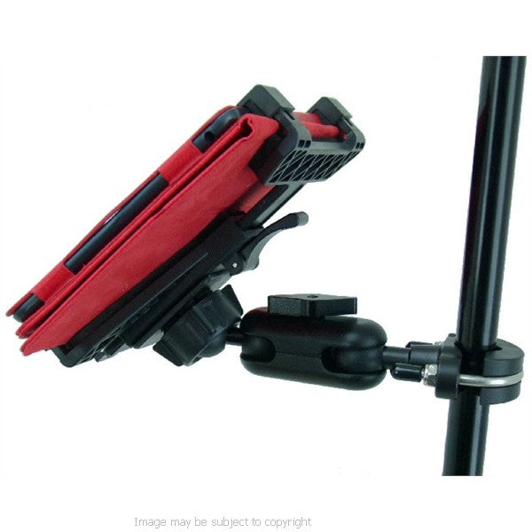 Secure Adjustable Galaxy TAB 10.1 Music Microphone Stand Mount Holder (sku 16024)