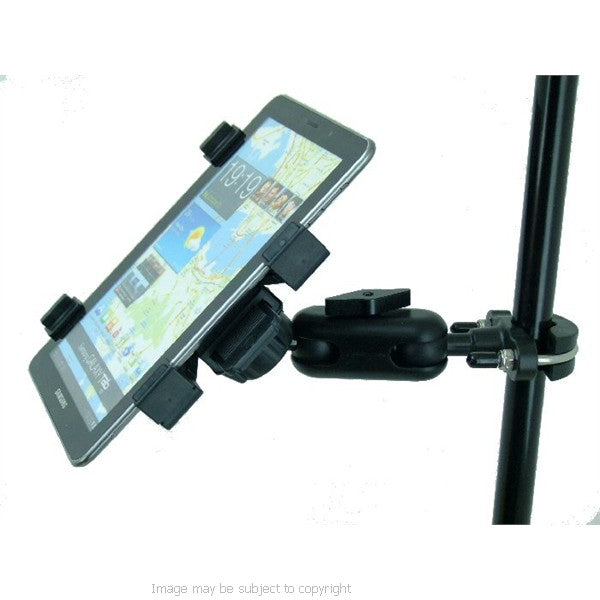 Secure Adjustable Galaxy TAB 10.1 Music Microphone Stand Mount Holder (sku 16024)