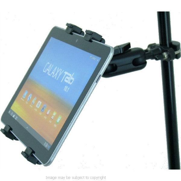 Secure Adjustable Galaxy TAB 10.1 Music Microphone Stand Mount Holder (sku 16024)