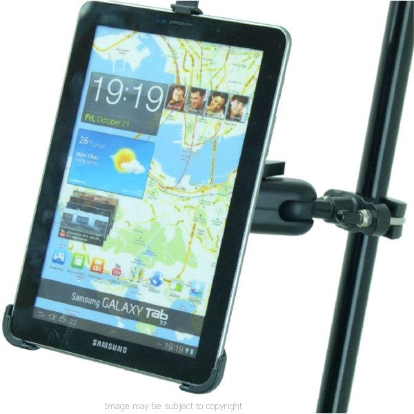 Secure Galaxy Tab 7.7 Music Microphone Stand Mount Holder (sku 16032)