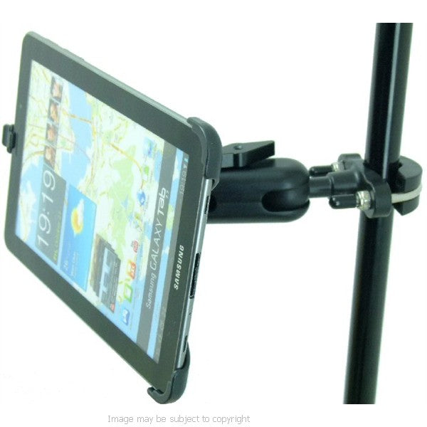 Secure Galaxy Tab 7.7 Music Microphone Stand Mount Holder (sku 16032)