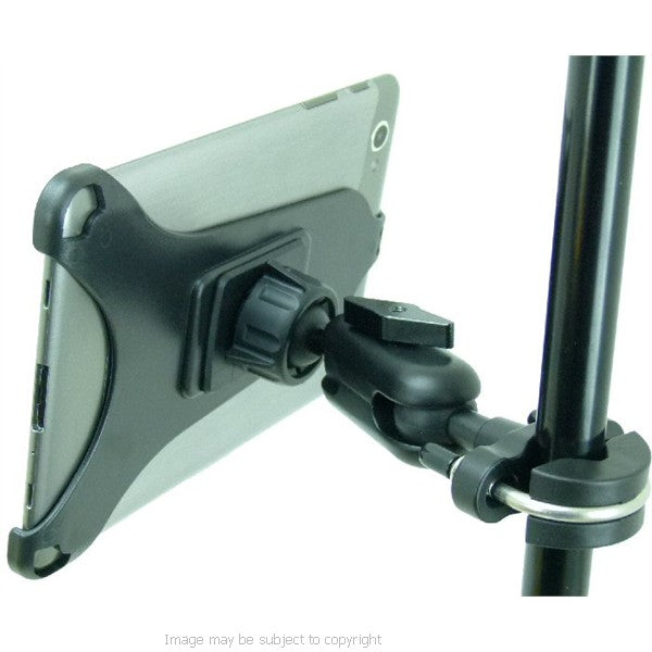 Secure Galaxy Tab 7.7 Music Microphone Stand Mount Holder (sku 16032)