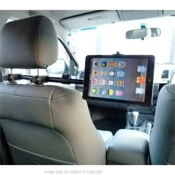 Dedicated Central Headrest Mount for Apple iPad MINI (sku 16065)