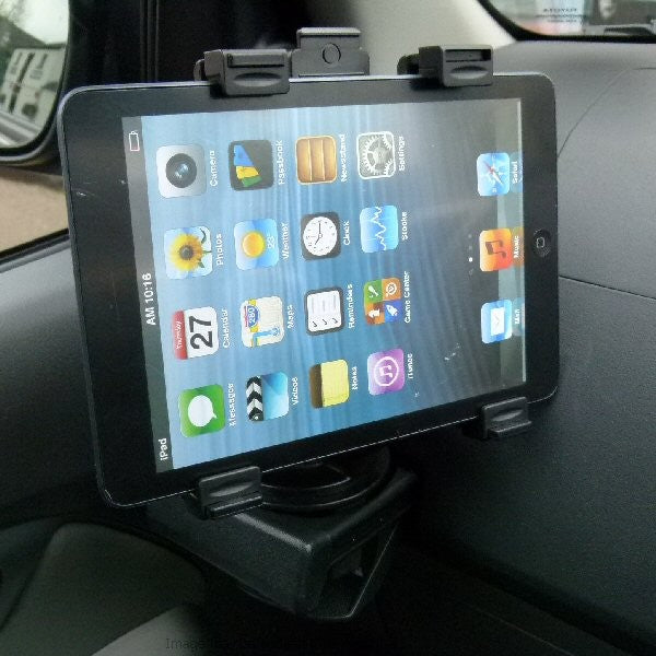 iPad MINI Cup Holder Car Mount (sku 16079)