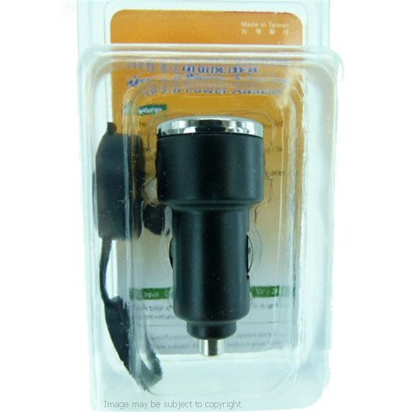 Motorcycle Car Dual USB GPS Phone Power Adaptor (sku 16108)