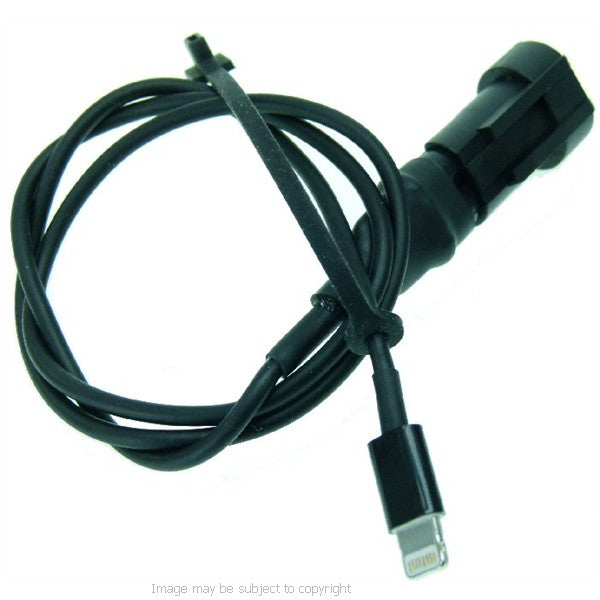 Direct to Battery Hard-Wire Motorcycle Charging Cable for iPhone 5S (SKU 17440)