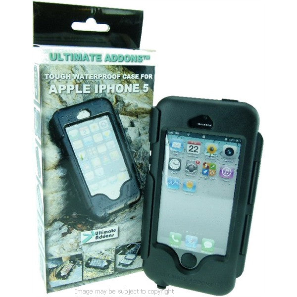 Hardwire Powered Waterproof Easy Fit Motorcycle Bike Mount for iPhone 5C (sku 19283)