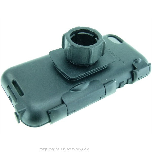 Waterproof DIN Powered 20.5-24.5mm Motorcycle Fork Stem Yoke Mount for iPhone 5C (sku 19270)