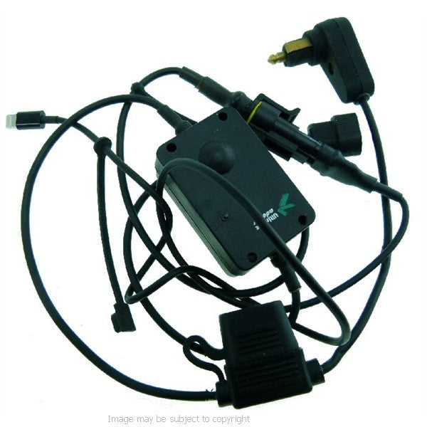 iPhone 5S Waterproof Motorcycle DIN - Hella Powered PRO Mount (sku 17624)