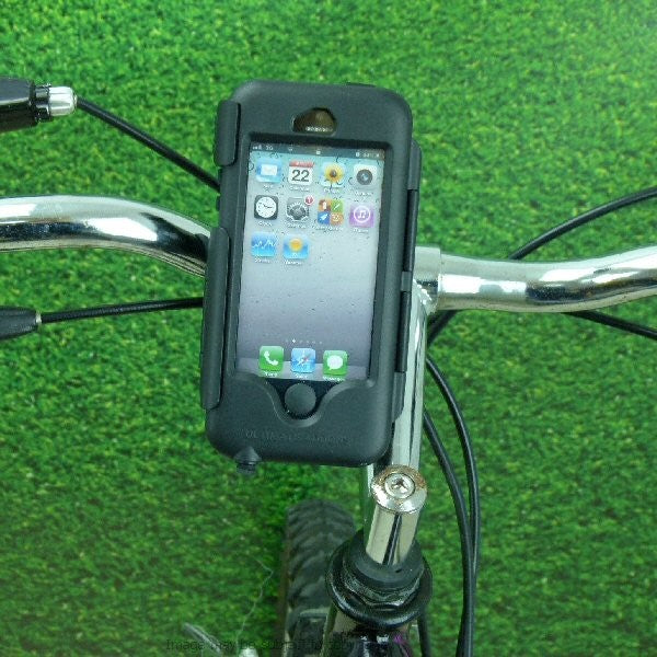 IPX4 Waterproof Cycle Bike Handlebar Easy Fit Tough Case Mount for iPhone 5 (sku 16232)