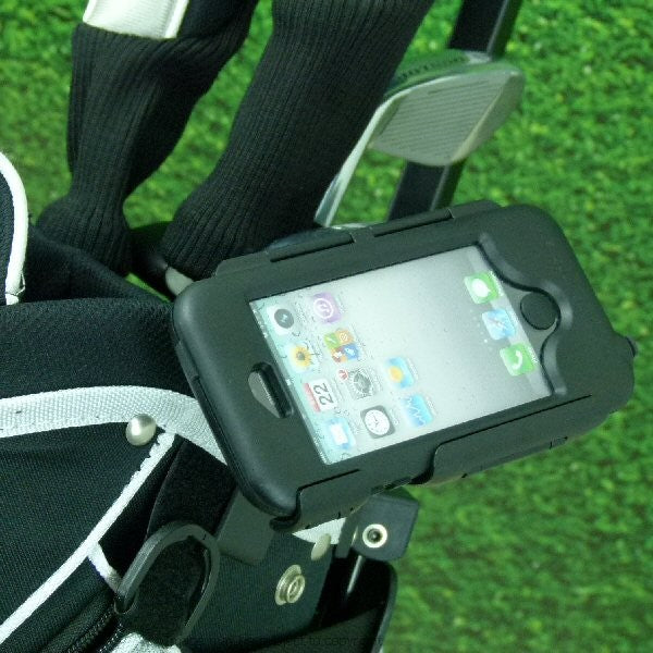 IPX4 Waterproof Tough Case Golf Bag Clip Mount for iPhone 5 (sku 16250)