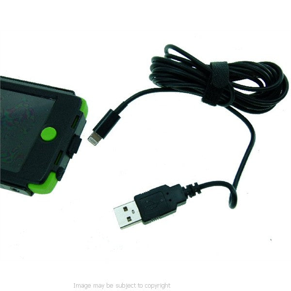 LONG 3m iPhone 5S Data Sync USB Cable Lead (sku 17460)