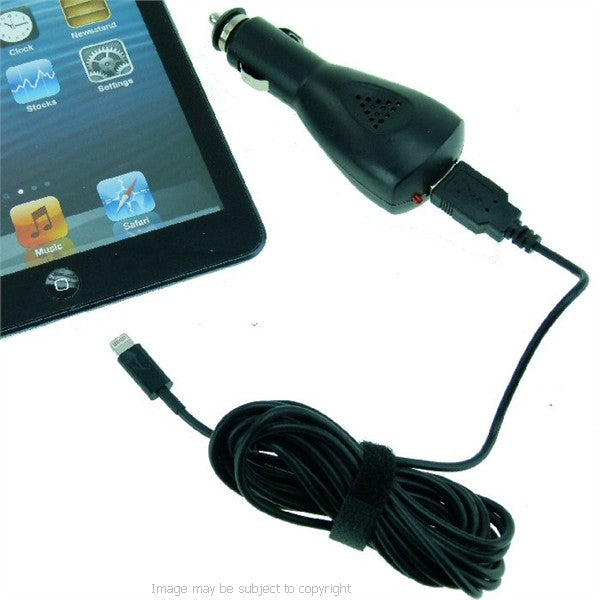 EXTRA LONG 3m iPad MINI Car Vehicle Charger (sku 16293)