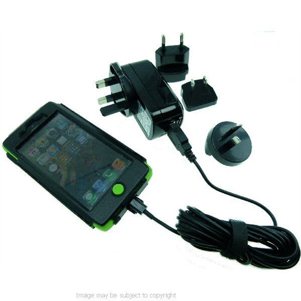 3m Extra Long iPhone 5S Charger UK USA EU &amp; AU (sku 17454)