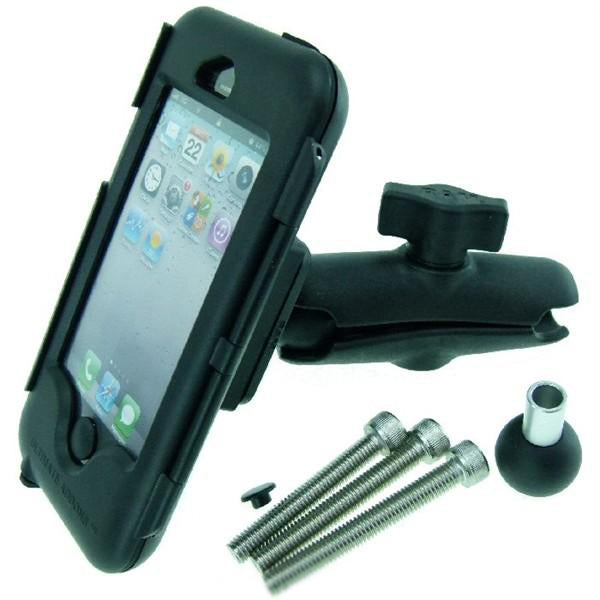 Powered iPhone 5C Extended Tough Case M8 Motorcycle Mount (sku 19263)