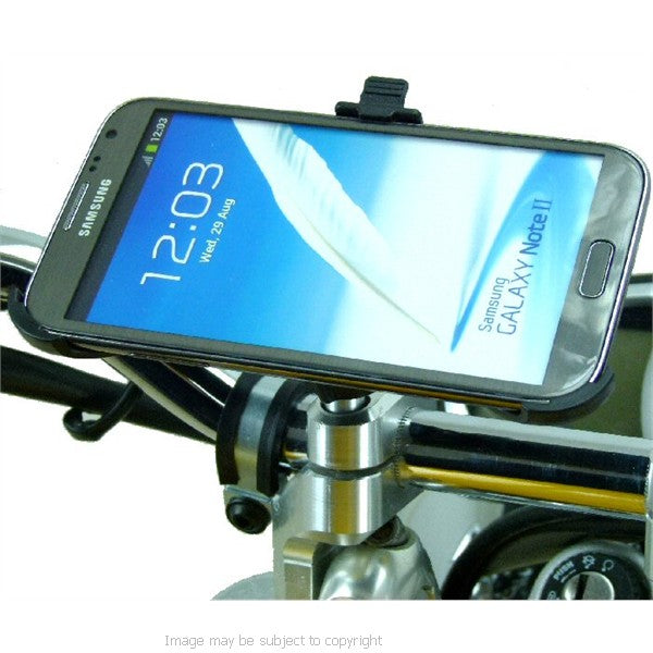 Galaxy Note 2 II Motorcycle M8 Handlebar Top Clamp Mount (sku 16364)