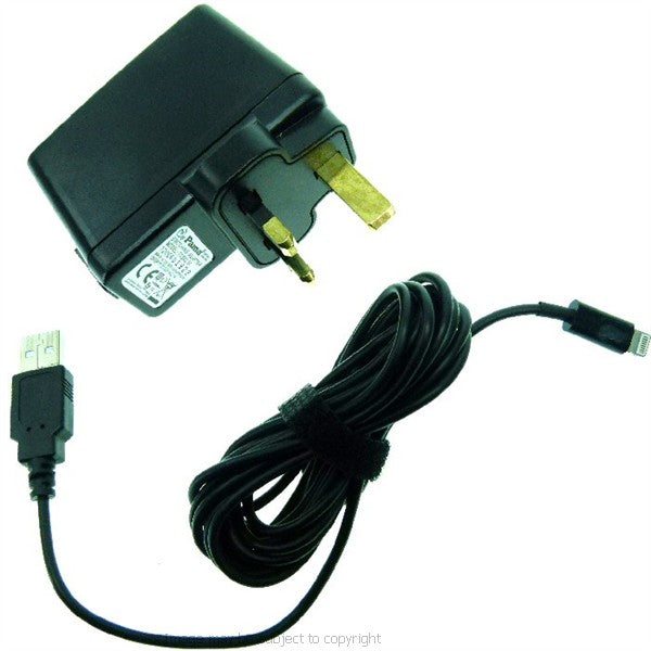 2m Long UK Mains - Wall Charger for iPhone SE (sku 34924)