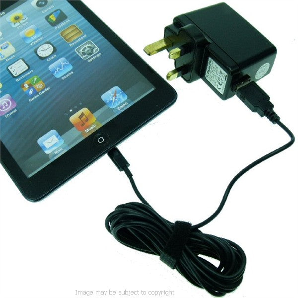 3m Extra Long iPhone 5S Home Charger (sku 17450)