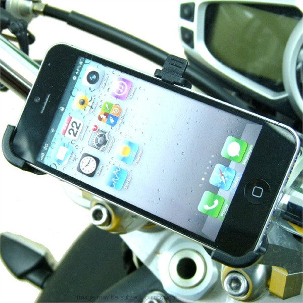 Dedicated iPhone 5c Motorcycle Handlebar Mount (sku 18241)