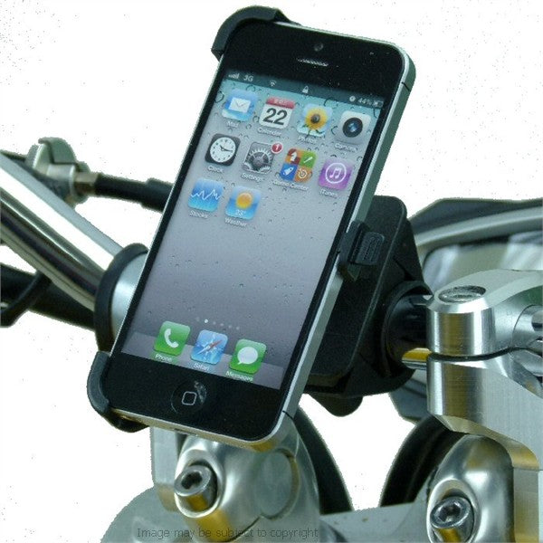 Dedicated iPhone 5c Motorcycle Handlebar Mount (sku 18241)