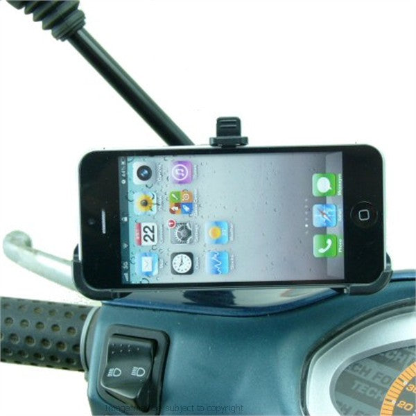 Dedicated iPhone 5S Scooter Moped Mirror Mount (sku 17580)