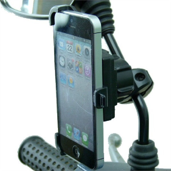 Dedicated iPhone 5S Scooter Moped Mirror Mount (sku 17580)