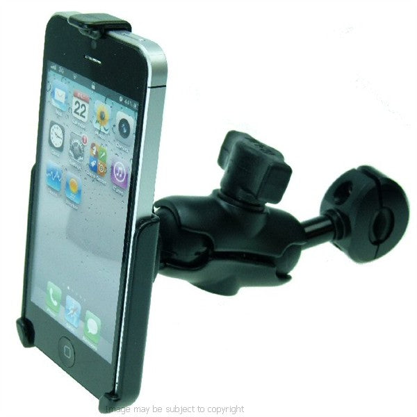 Heavy Duty Dedicated iPhone 5 Scooter Moped Mirror Mount (sku 16396)