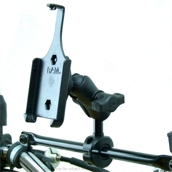 Heavy Duty Dedicated iPhone 5S Motorcycle Crossbar Mount (sku 17578)