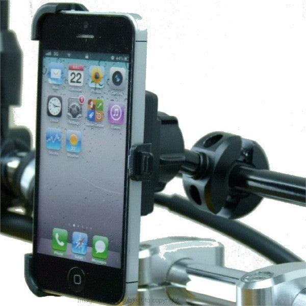 Motorcycle Crossbar Mount with Dedicated Holder for Apple iPhone SE 1st edition (sku 34697)