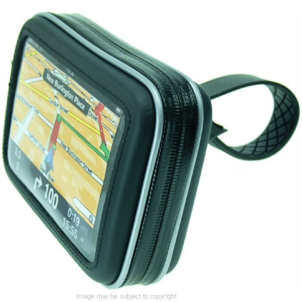 6inch Extra Widescreen GPS SatNav Strap Motorcycle Mount (sku 16401)
