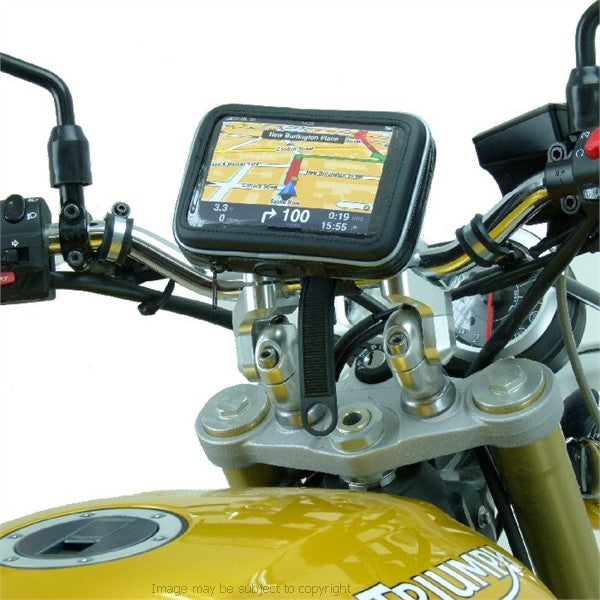 5inch Widescreen GPS SatNav Strap Motorcycle Mount (sku 16402)