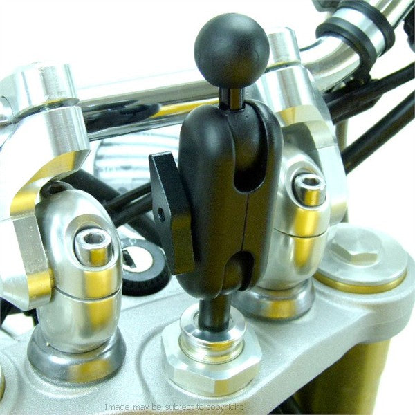 Waterproof Extension Arm iPhone 5 13mm - 14.7mm Motorcycle Fork Stem Yoke Mount (sku 16420)