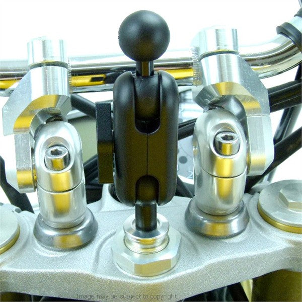 Waterproof Extension Arm iPhone 5 20.5mm-24.5mm Motorcycle Fork Stem Yoke Mount (sku 16423)
