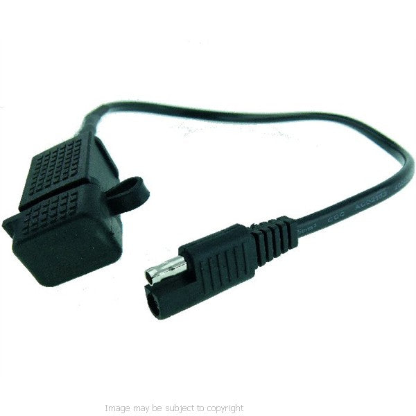 6inch Weatherproof Double  USB Charging Socket with SAE Plug (sku 16429)