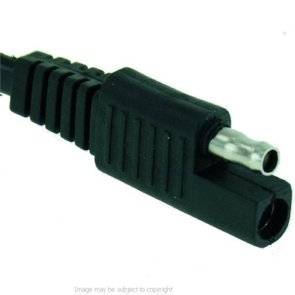12" SAE Weatherproof Double USB Motorcycle Charging Socket (sku 16430) - BuyBits Ltd UK