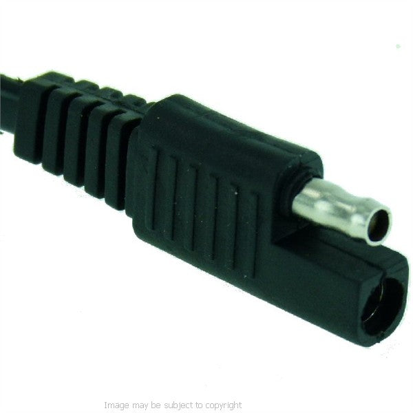 6inch Weatherproof Double  USB Charging Socket with SAE Plug (sku 16429)