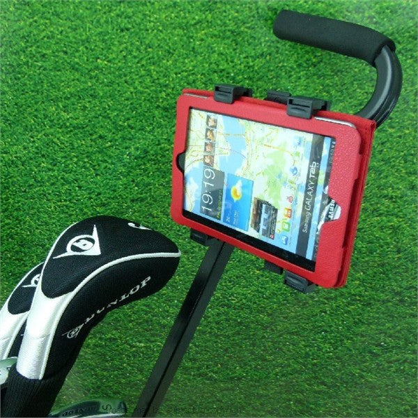 Adjustable Quick Fix Tablet PC Golf Trolley Mount (sku 16496)