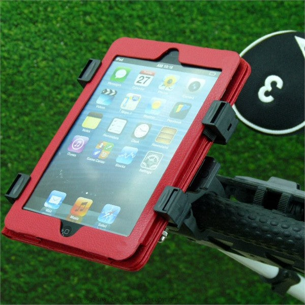 Adjustable Quick Fix Tablet PC Golf Trolley Mount (sku 16496)