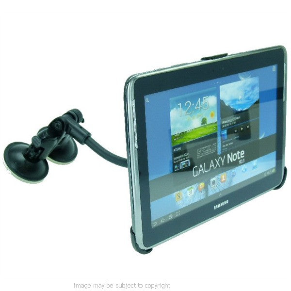 Galaxy Note 10.1 Dual Sucker Car Windscreen Tablet Mount (sku 16625)