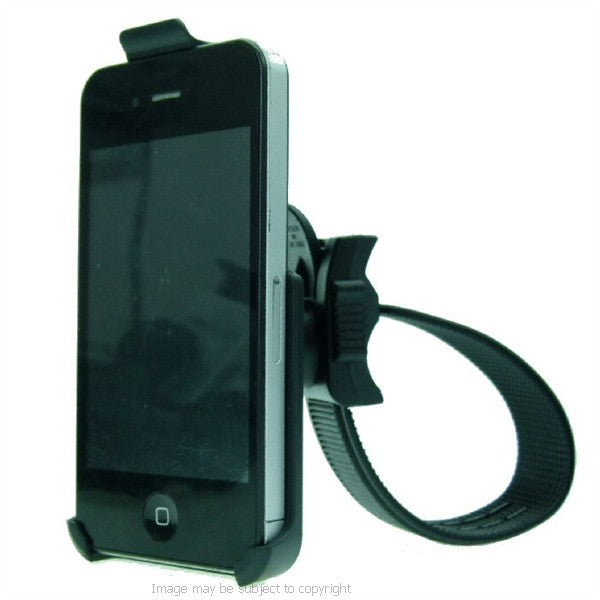 iPhone 4 Locking Strap Bike Motorcycle Handlebar Mount (sku 16692)