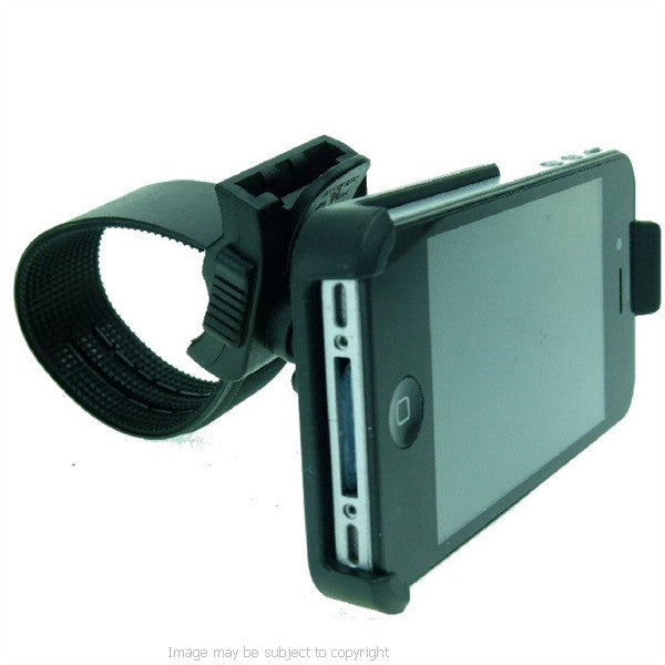 iPhone 4 Locking Strap Bike Motorcycle Handlebar Mount (sku 16692)