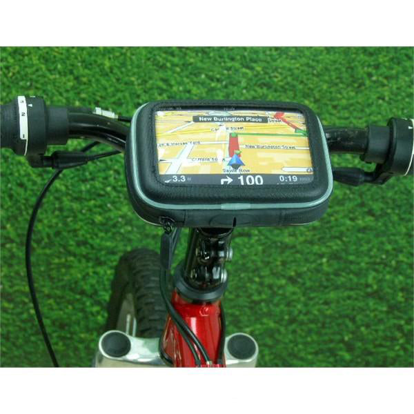 Waterproof Bicycle Head Stem Mount for 6inch Screen GPS SatNav (sku 16733)