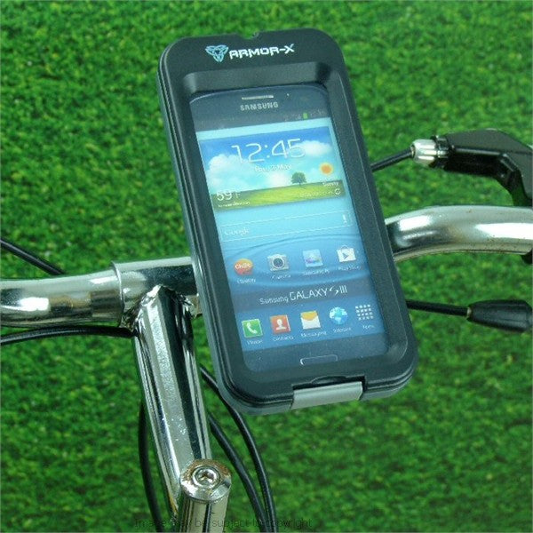 Armor-X IPX8 Waterproof Galaxy S3 Bike Cycle Mount (sku 16762)