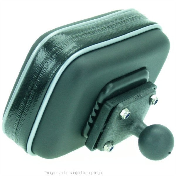 Small Waterproof GPS SatNav Case with RAM 1inch Ball Fitting for RAM Mounts (SKU 16966)